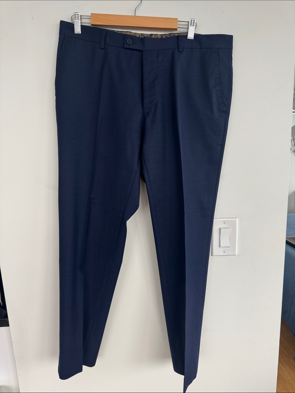 Ted Baker Navy Formal Dress Pants